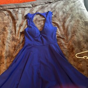 Royal blue Dress new w tags size large